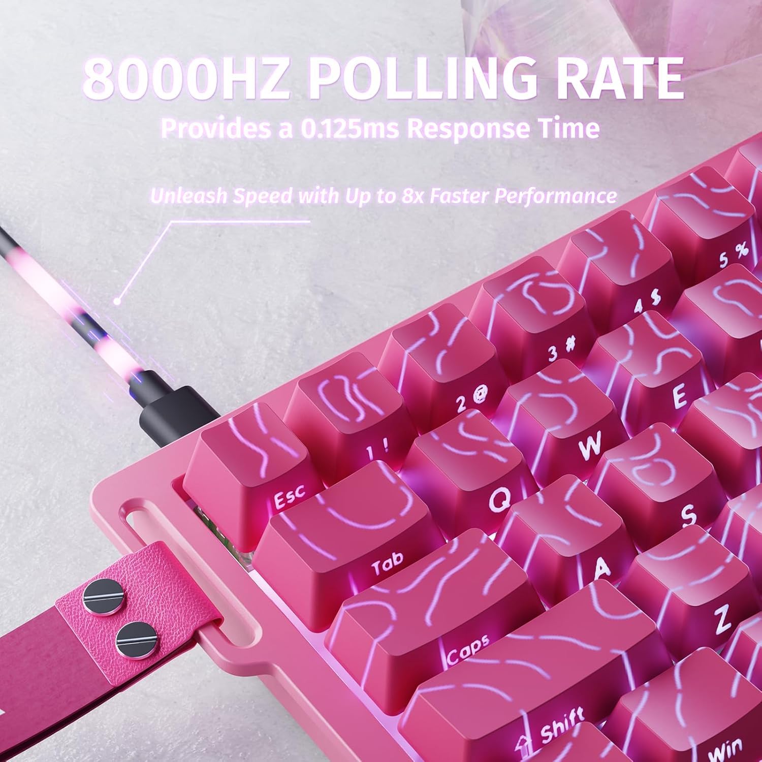 Amazon.com: ATTACK SHARK X68HE Rapid Trigger Mechanical Gaming